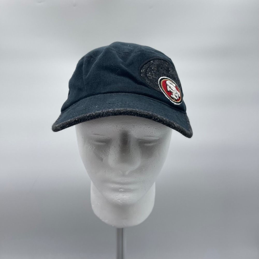 Reebok Mens S/M Black NFL San Francisco 49ers Cadet Snapback Hat RN119208 Cap